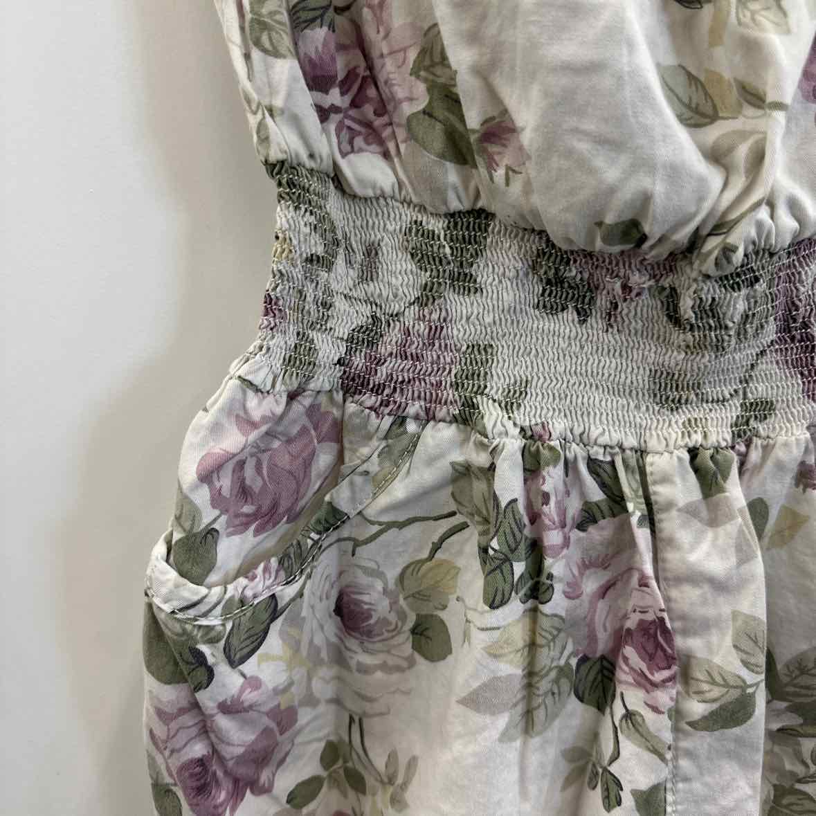 HWY Jeans Size M White Preloved Romper