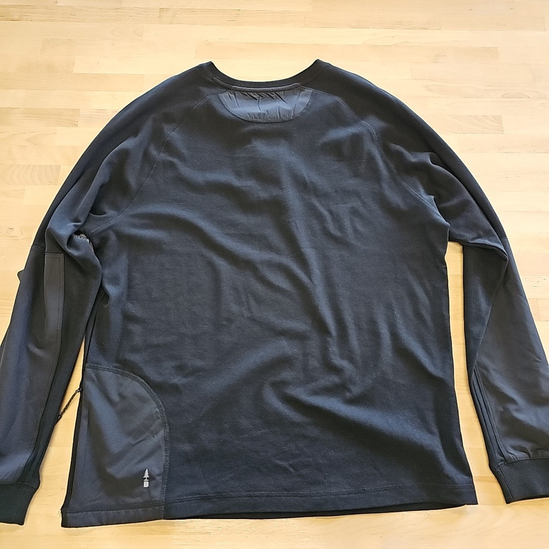 Bass Outdoor Size M Black MENS Long Sleeve Shirt