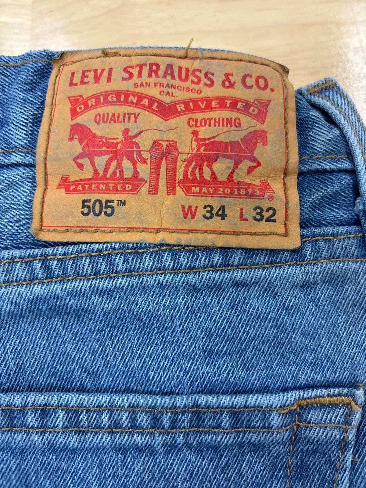 Levi's Size 34x32 Blue MENS Jeans