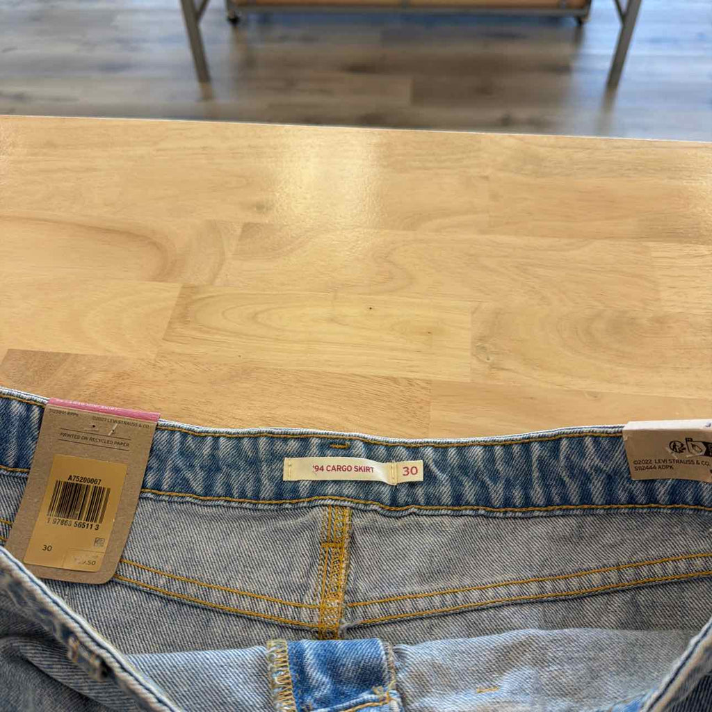 Levi's Size 30 Blue New Skirt