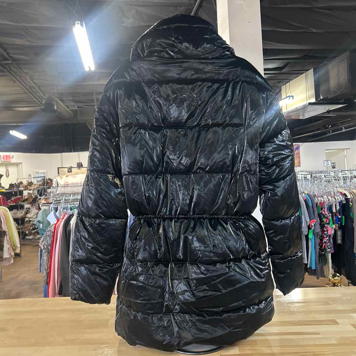 Calvin Klein Size M Black New Coat