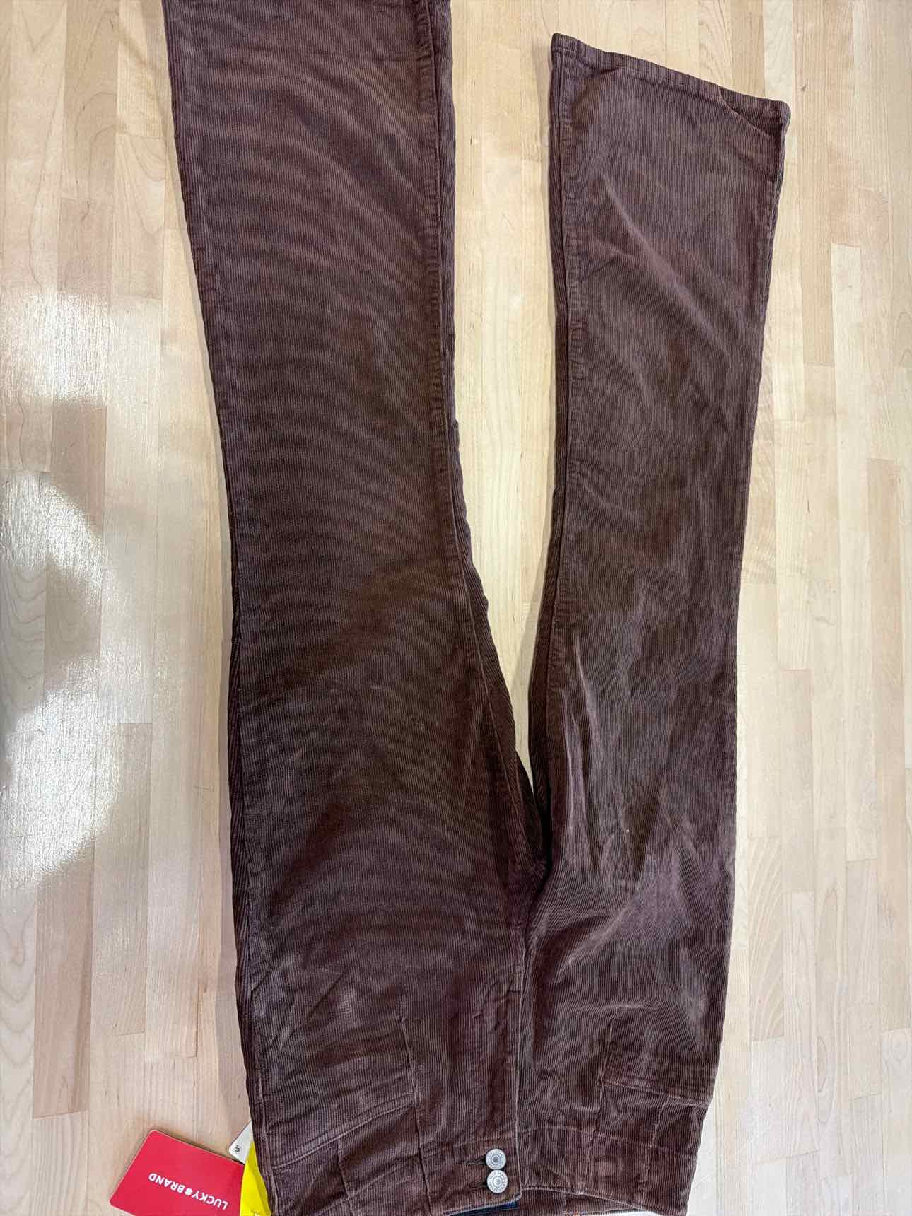 Lucky Brand Size 6 Brown Pants
