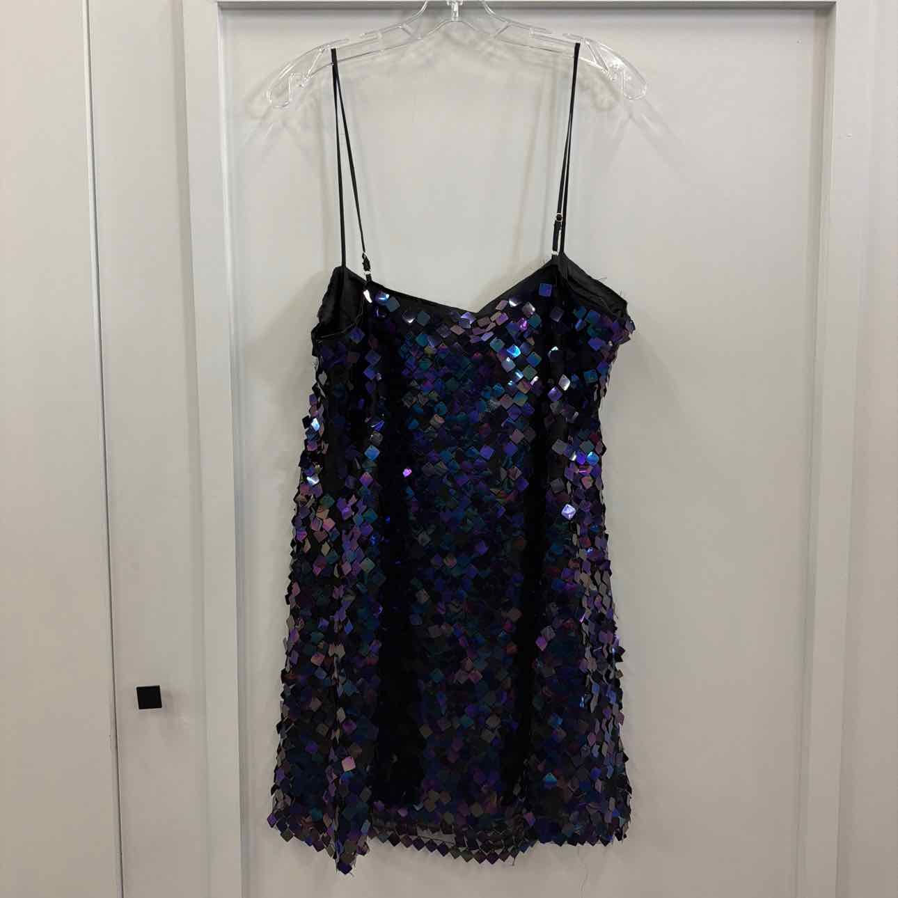 Astr the Label Women's Porsche Sleeveless Sequin Mini Dress - Purple Multi