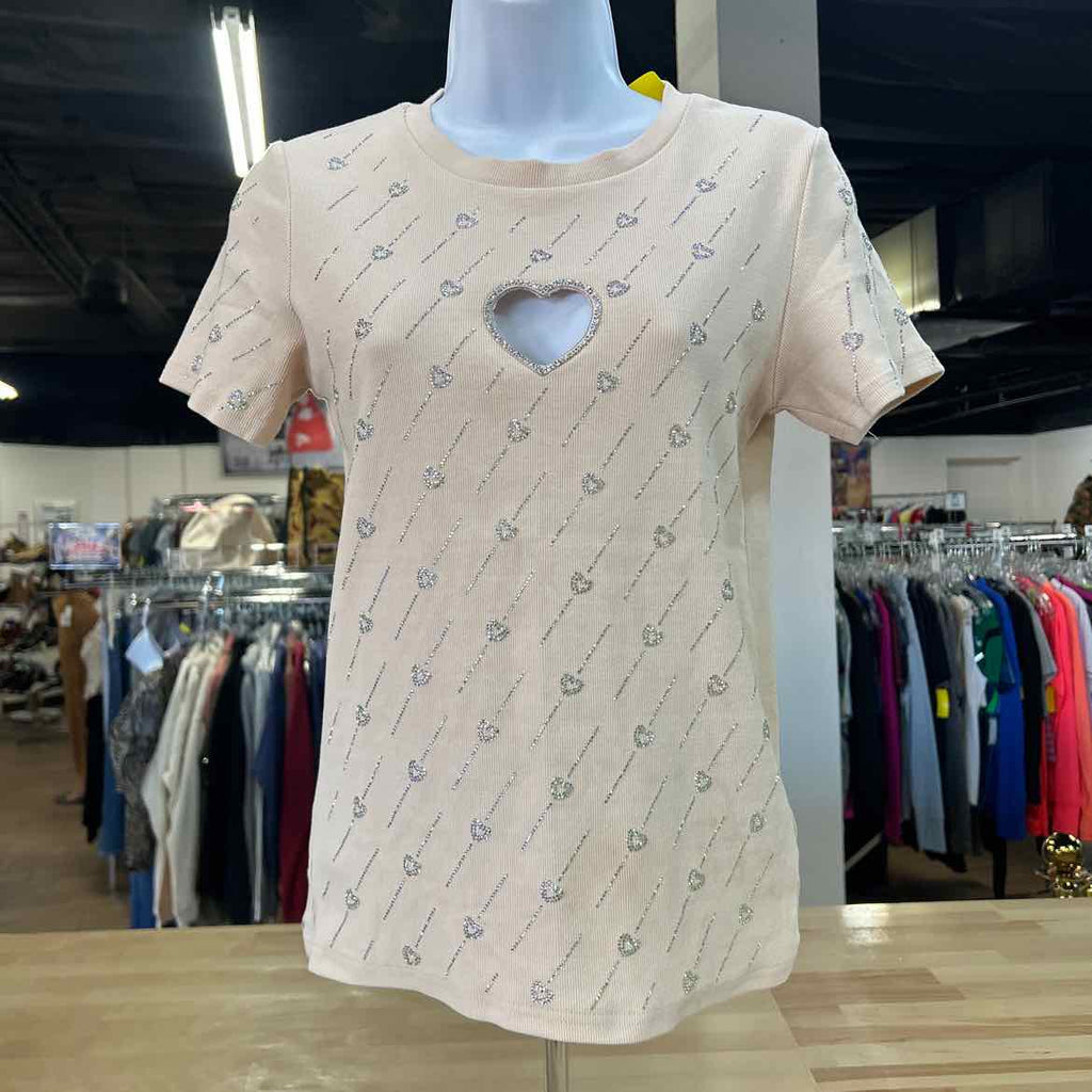 Muy Muy Size L Tan Preloved T-Shirt SS