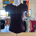 Bebe Size S Purple Preloved T-Shirt SS