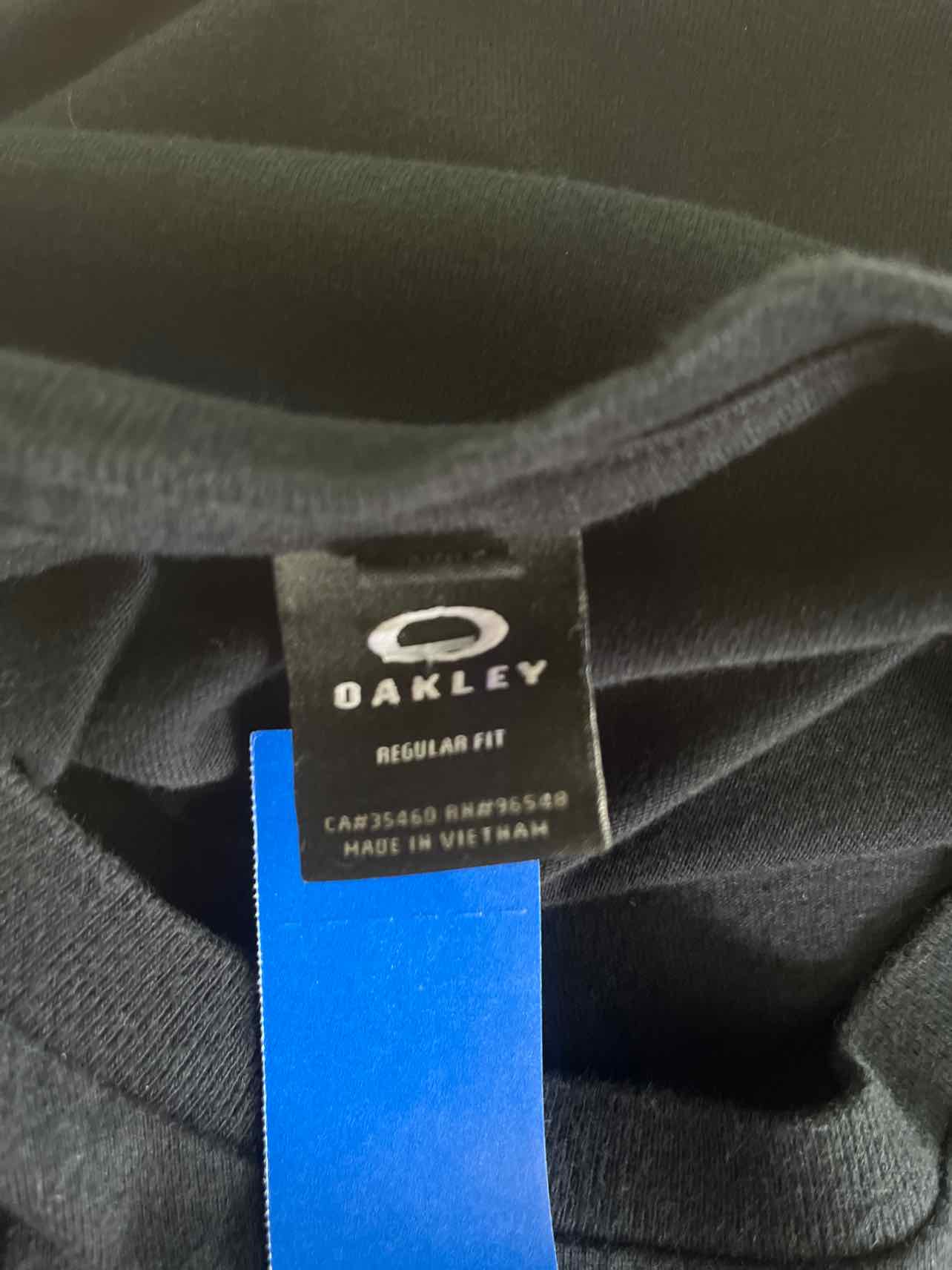 Oakley Size S Black Preloved MENS Long Sleeve Shirt
