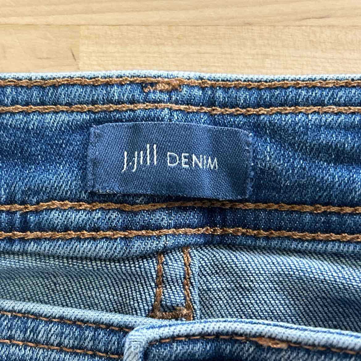 J Jill Women Size 14 Blue Denim Preloved Shorts