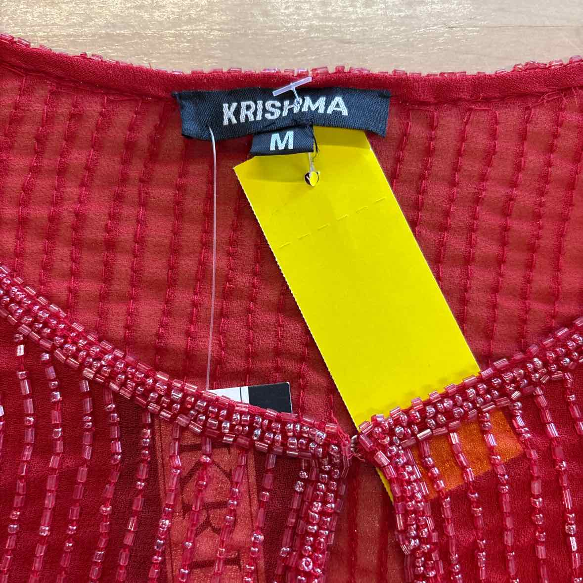Krishma Size M Red Jacket