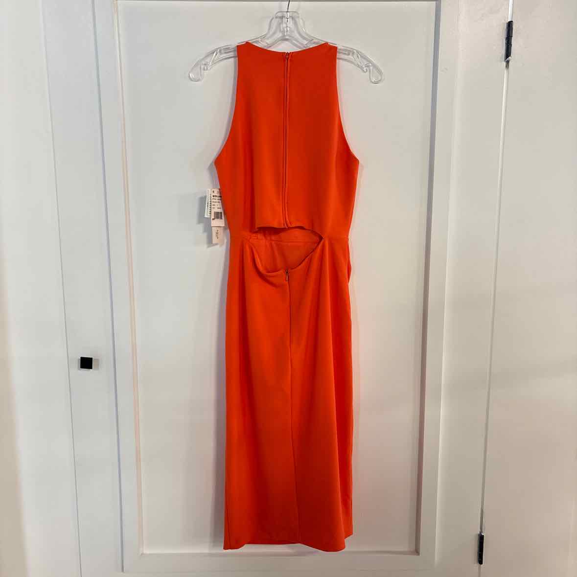 Aqua Ruched Cutout Back Dress