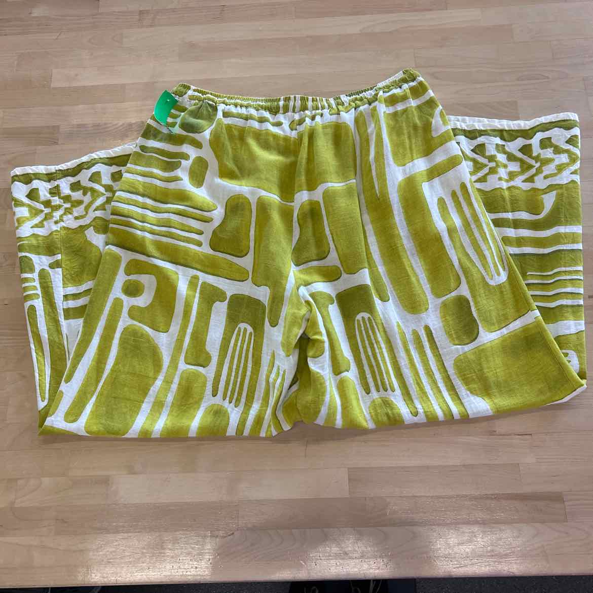 Christian Siriano Size XL green white Preloved Pants