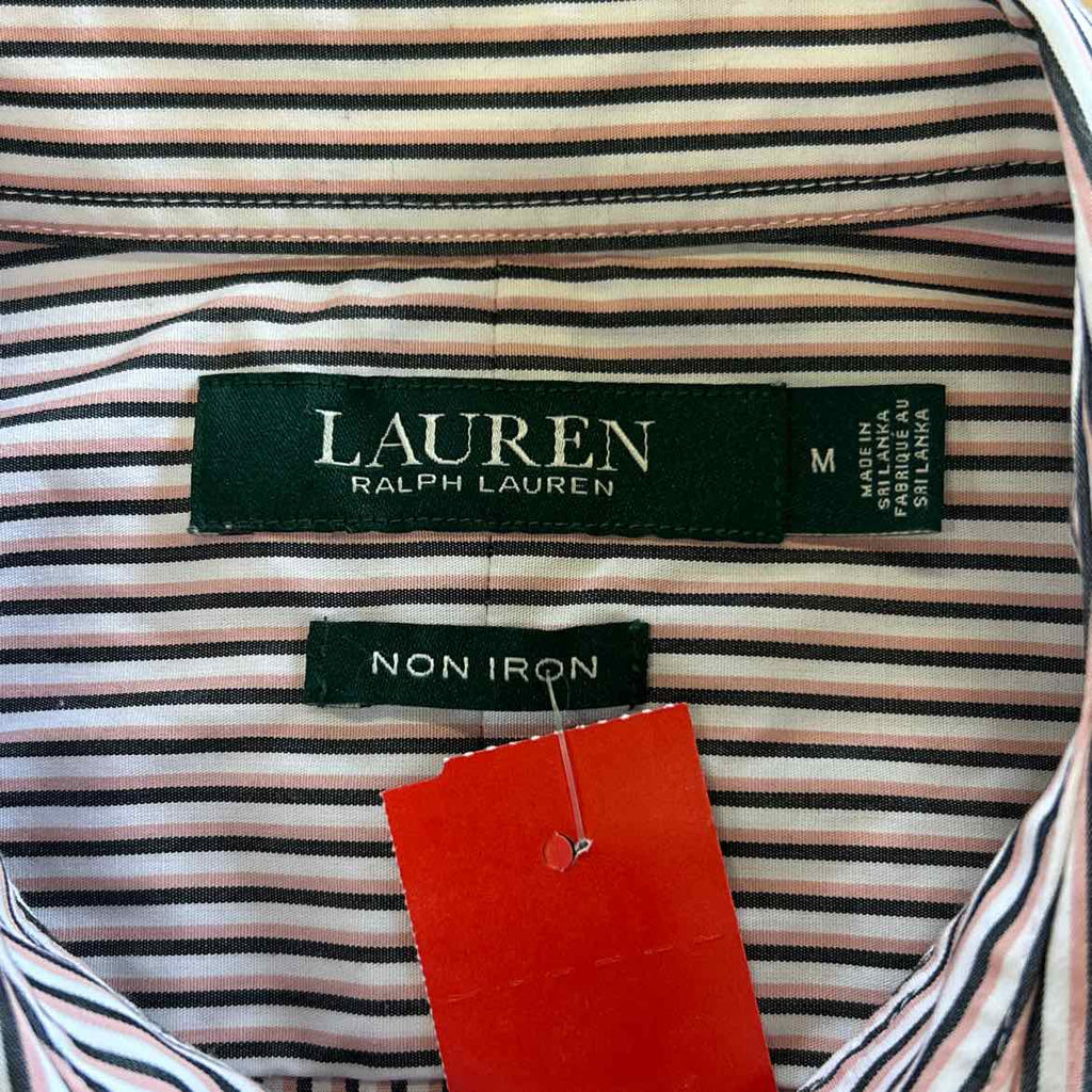 Ralph Lauren Size M Pink Preloved Button Down LS