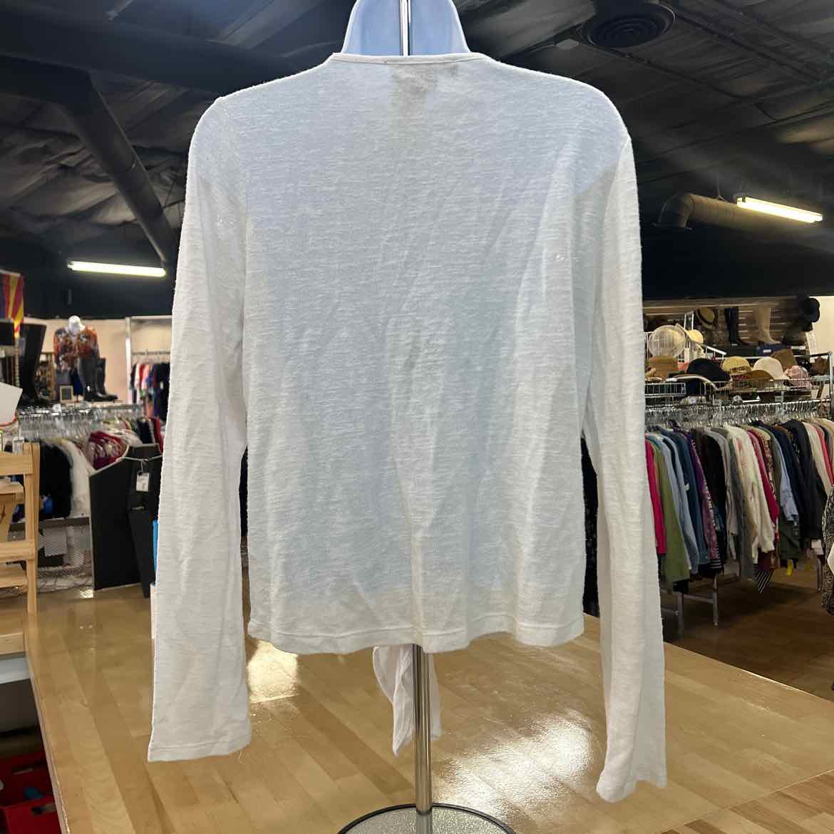 Sanctuary Size M White Preloved Longsleeve