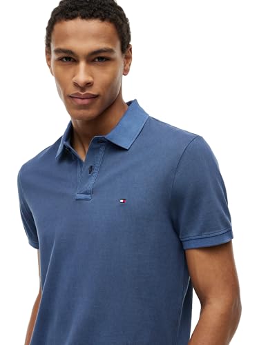Tommy Hilfiger Size XL Men's Garment Dyed Regular Short Sleeve Polo