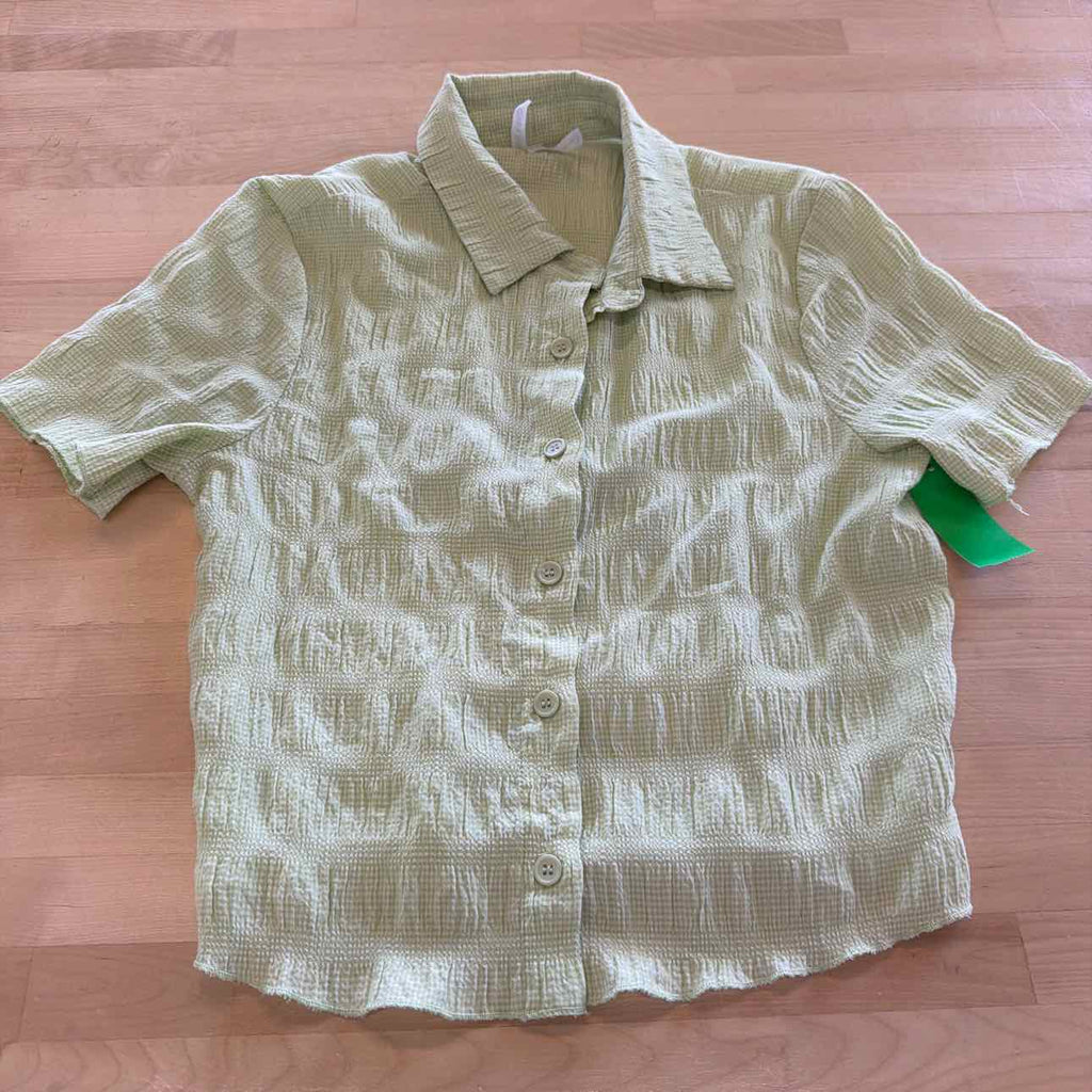 Live 4 Truth Size M Green Preloved Button Down LS