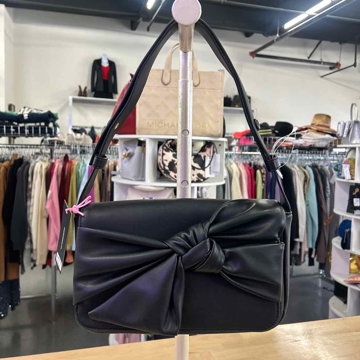 Like Dreams Black Bow New Handbag