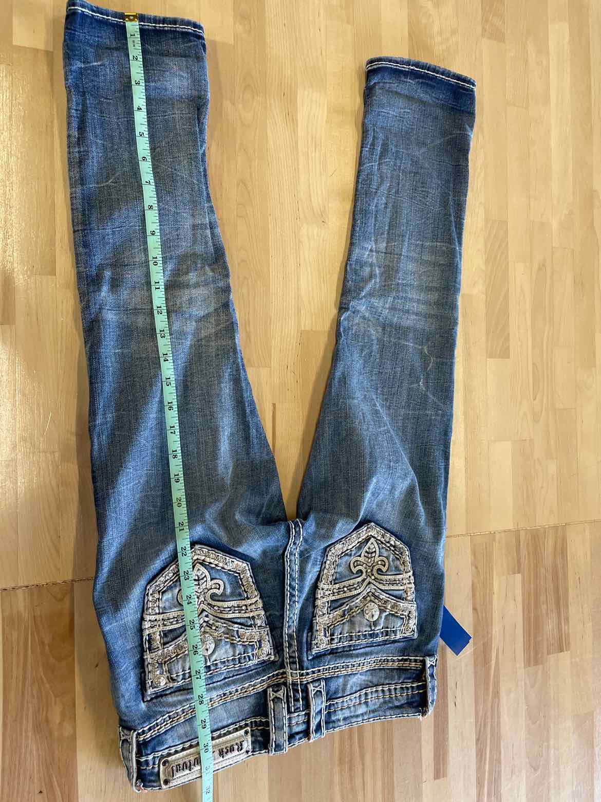 Rock Revival Size 24 Blue Jeans