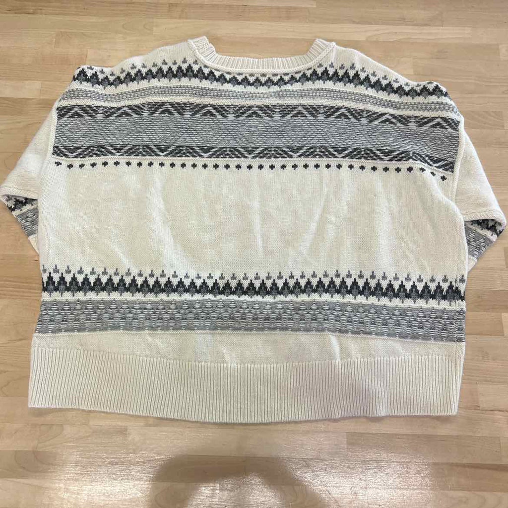Lucky Brand Size XXL White Sweater