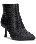 I.N.C. International Concepts Womens Raisie Dress Booties Black Woven 8M
