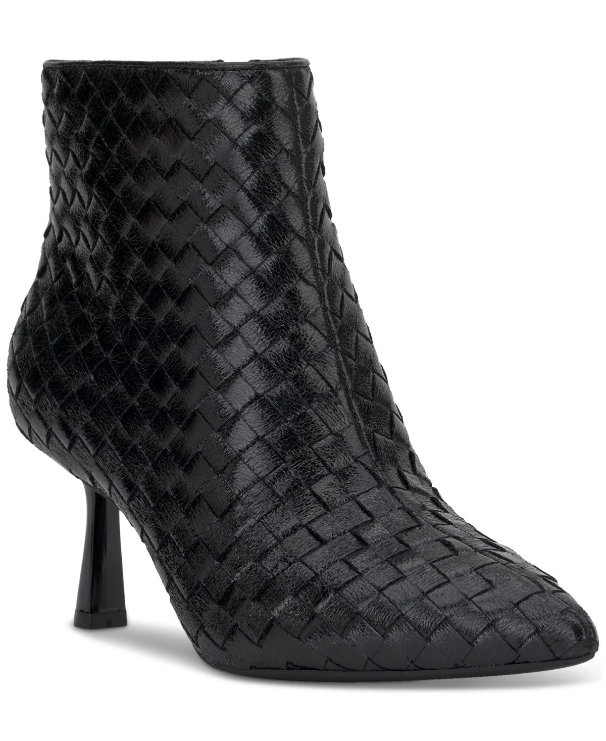 I.N.C. International Concepts Womens Raisie Dress Booties Black Woven 8M
