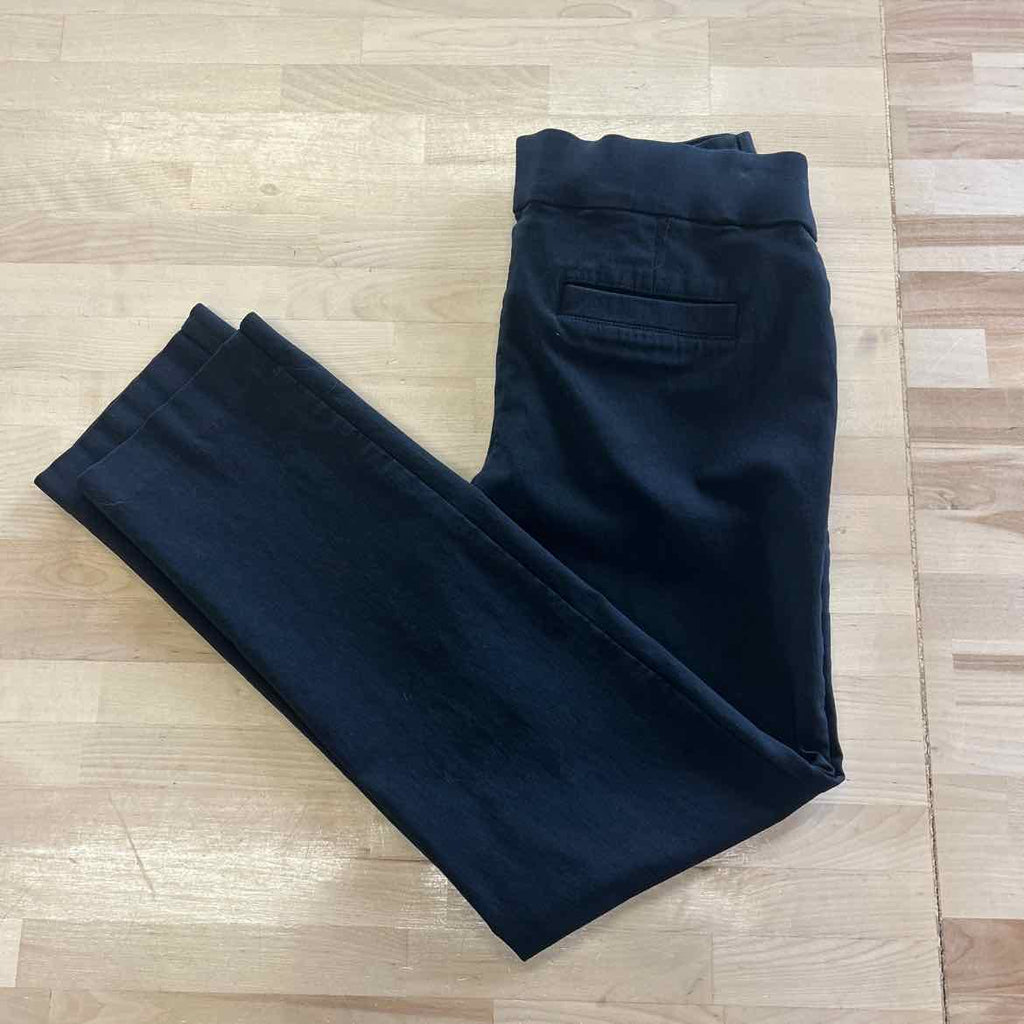 Liz Claiborne Size 6P Black Rayon Preloved Pants