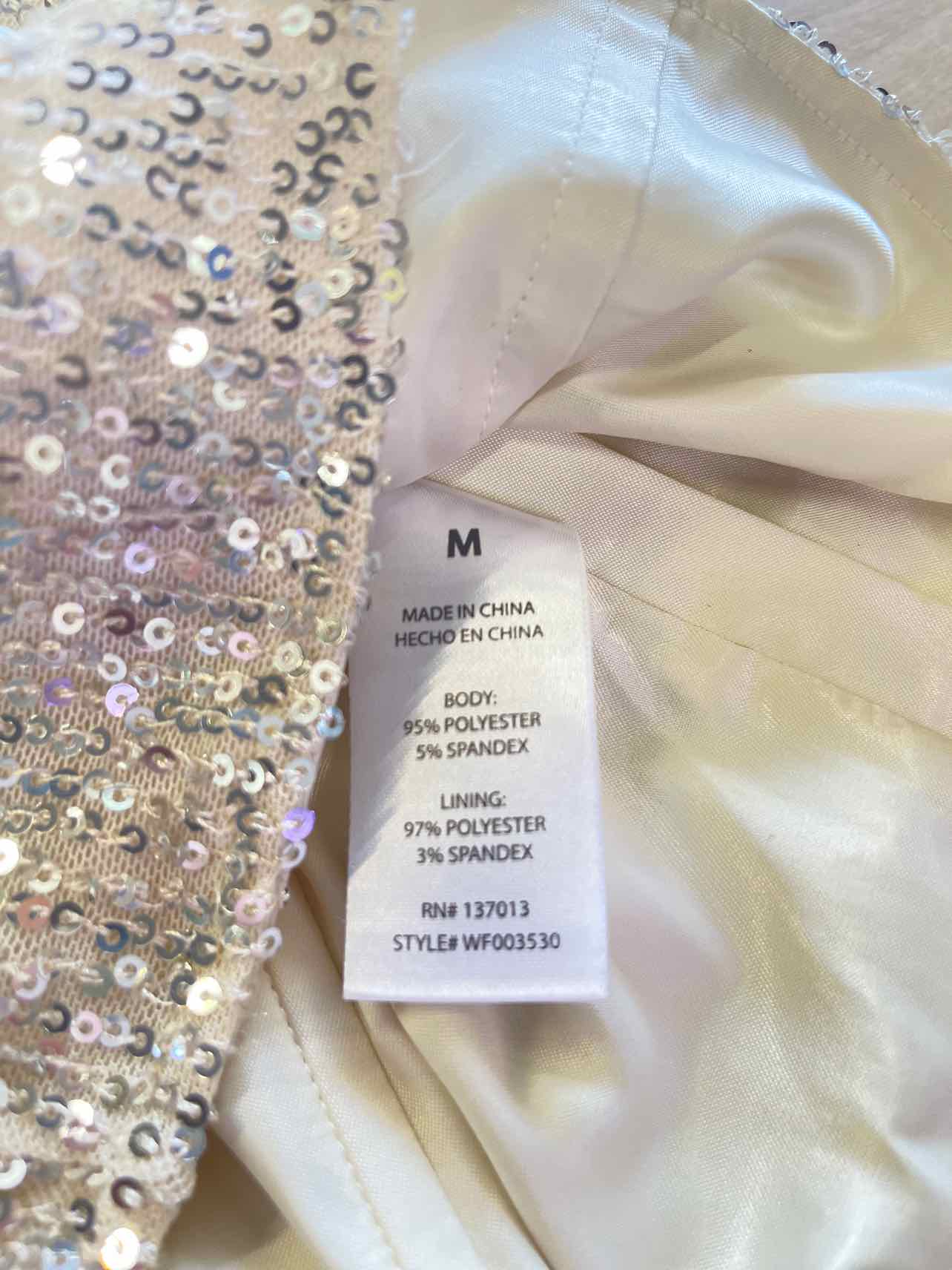 Wild Fox Size M Gold Sequined Preloved Tube