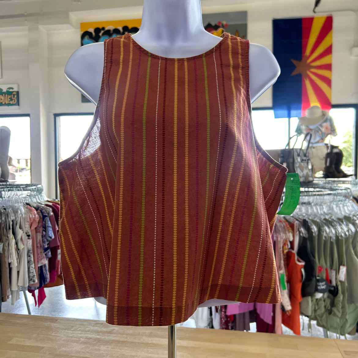 ANA Size XL Brown Preloved Tank
