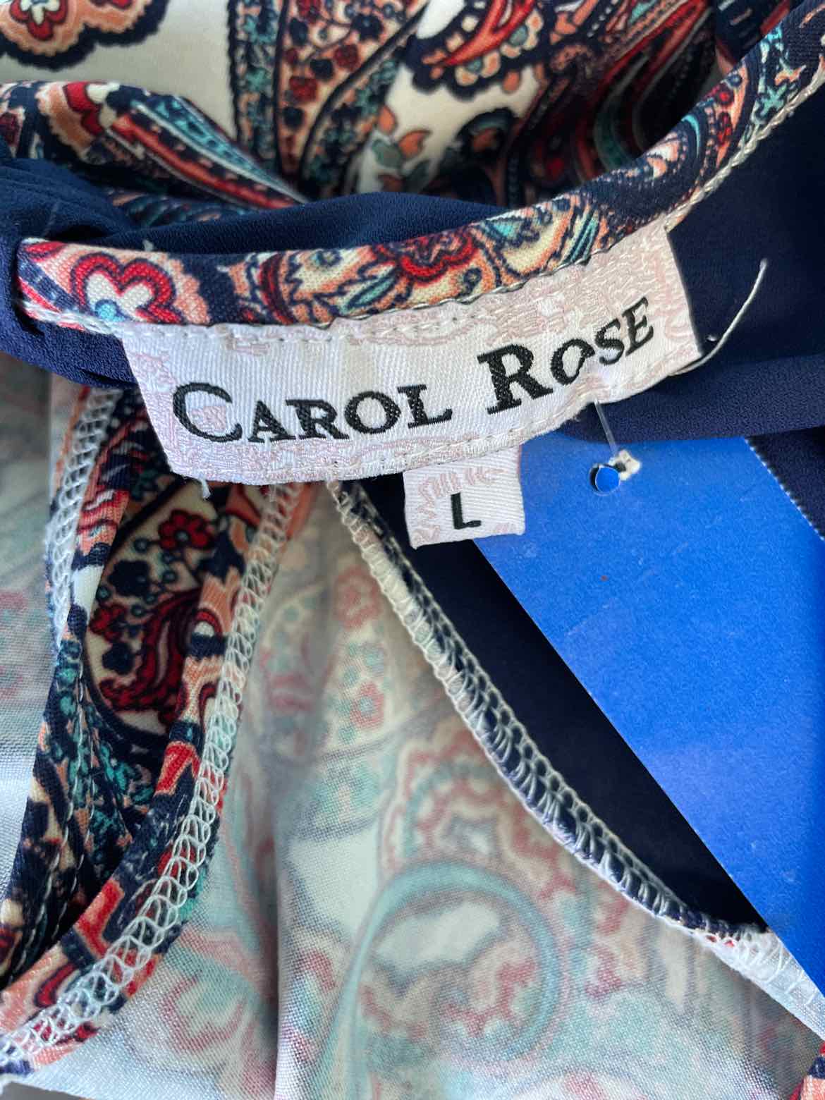 Carol Rose Size L Multi - Fall Knit Top