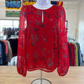 Banana Republic Size S Red Used Long Sleeve