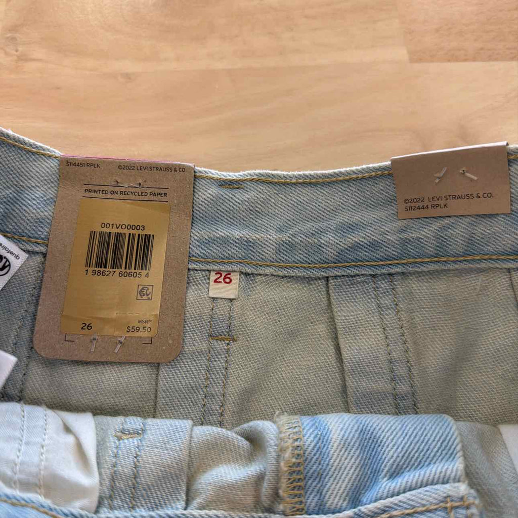 Levi's Size 26 Blue New Skirt