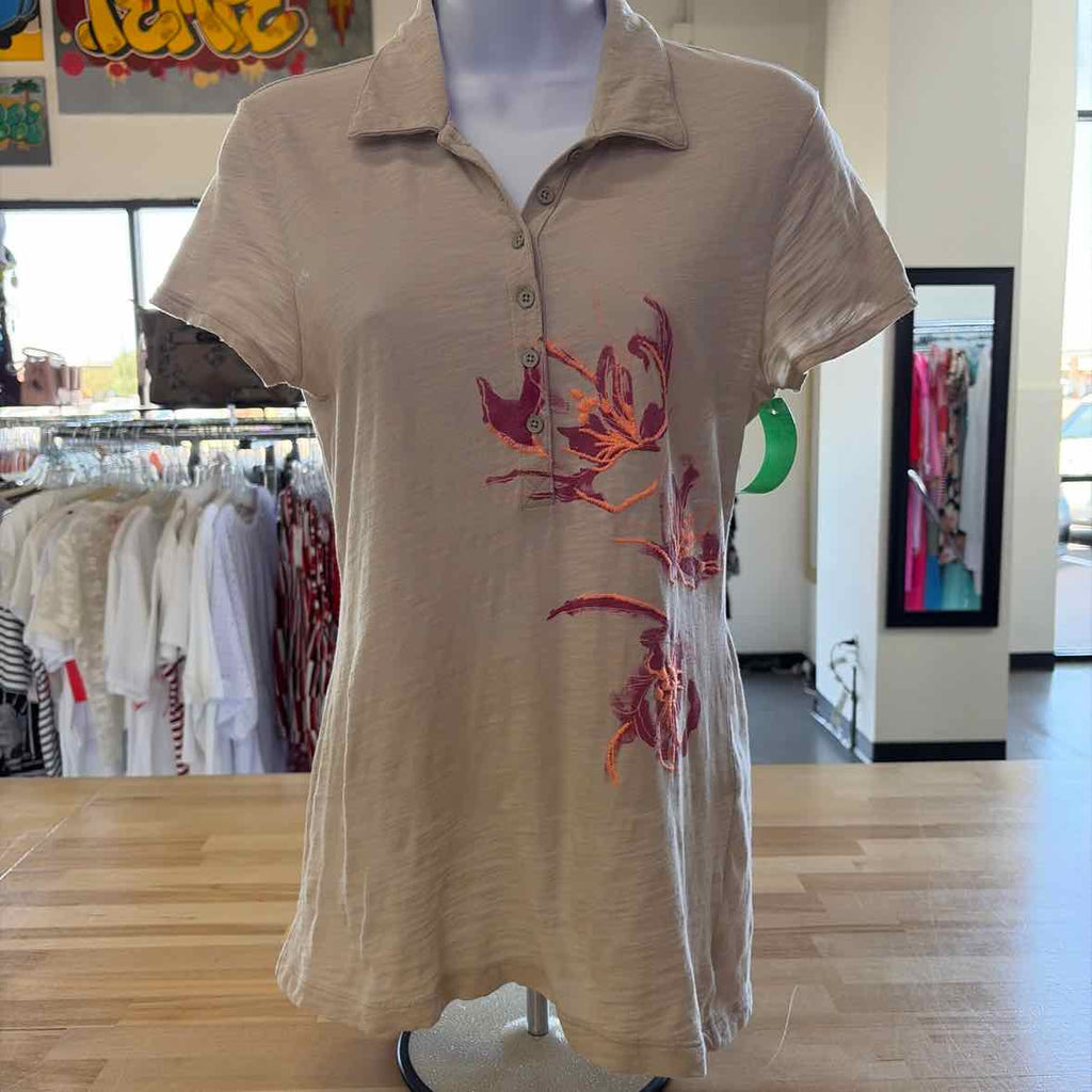 Old Navy Size S Beige Preloved Polo