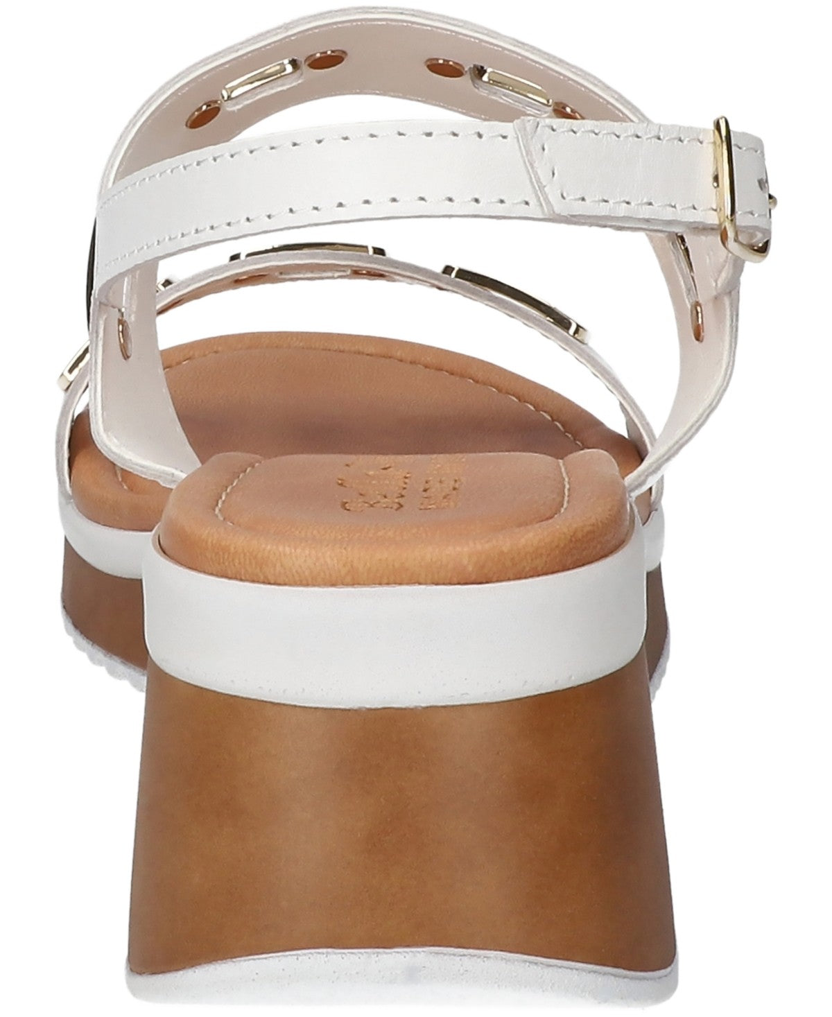 Bella Vita Women's Vic-Italy Wedge Sandals - White Leather
