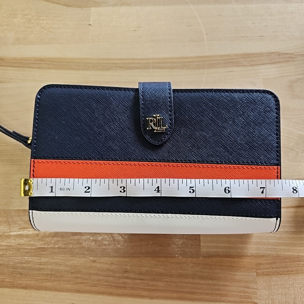 Ralph Lauren Multi-Color Leather Wristlet