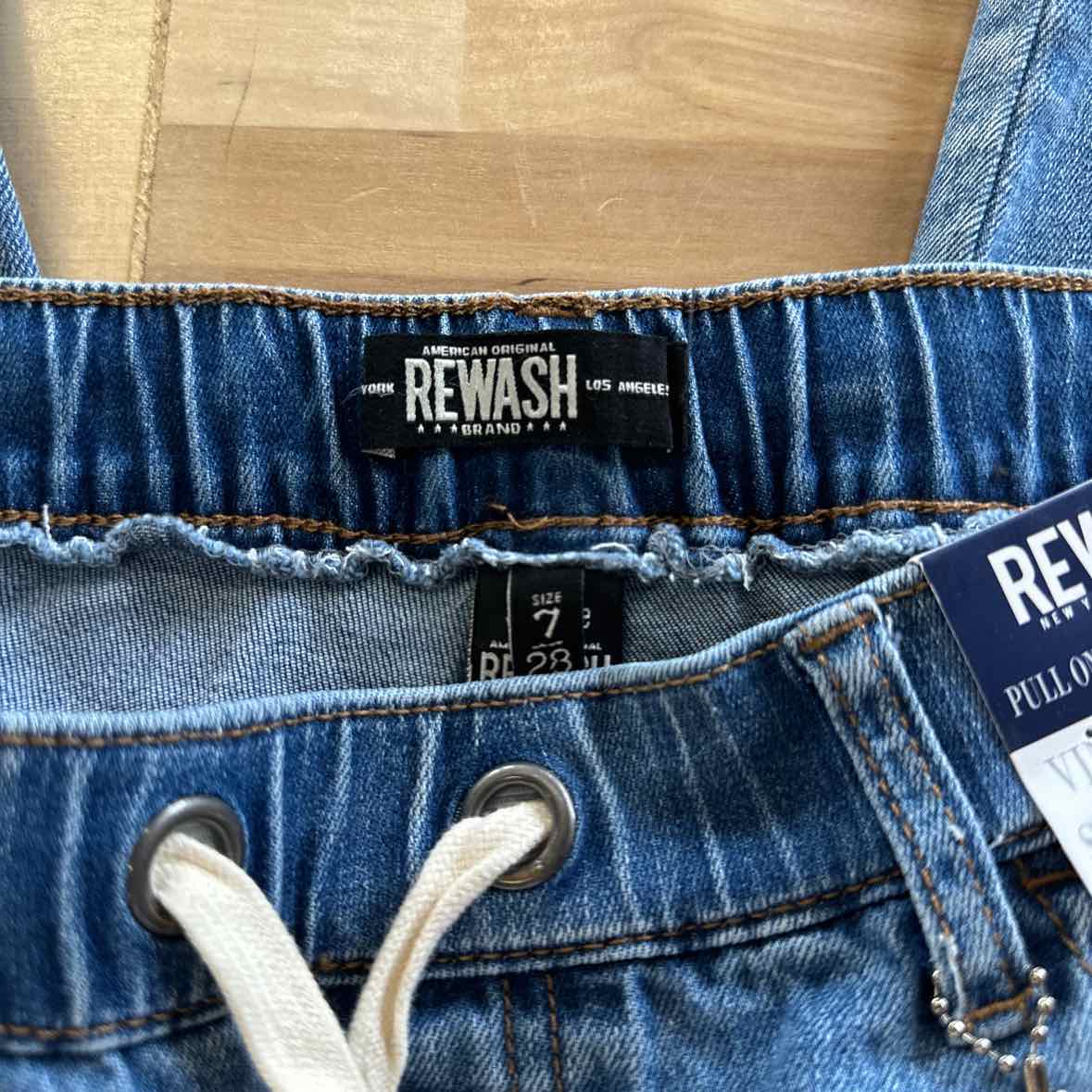 Rewash Size 7 Blue Jeans