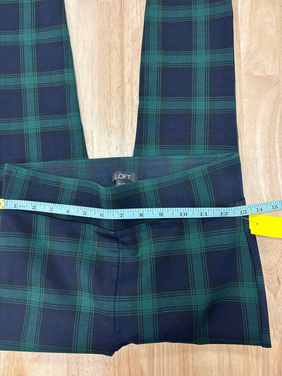 Loft Size XS Green/Blue Preloved Leggings