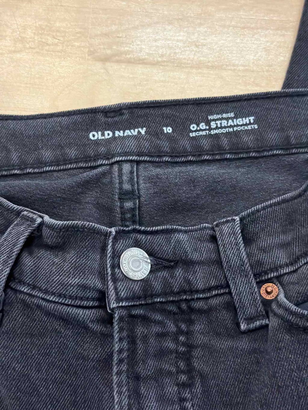 Old Navy Size 10 Black Jeans