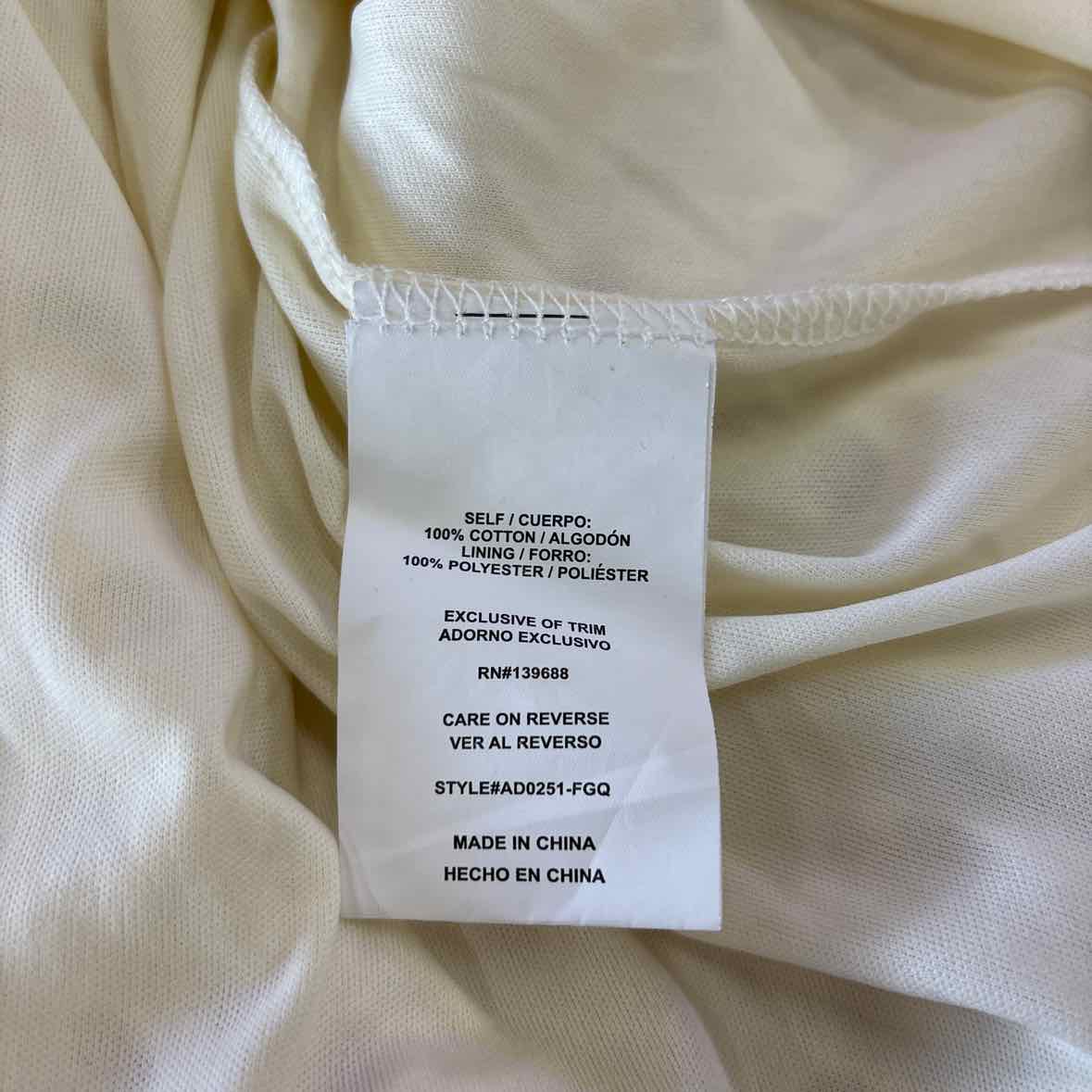 Collective Society Size L White Preloved Dress