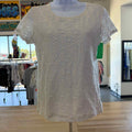 Market & Spruce Size S White Preloved Blouse LS