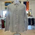 J Crew Size M white black blue Preloved MENS Button Down Shirt