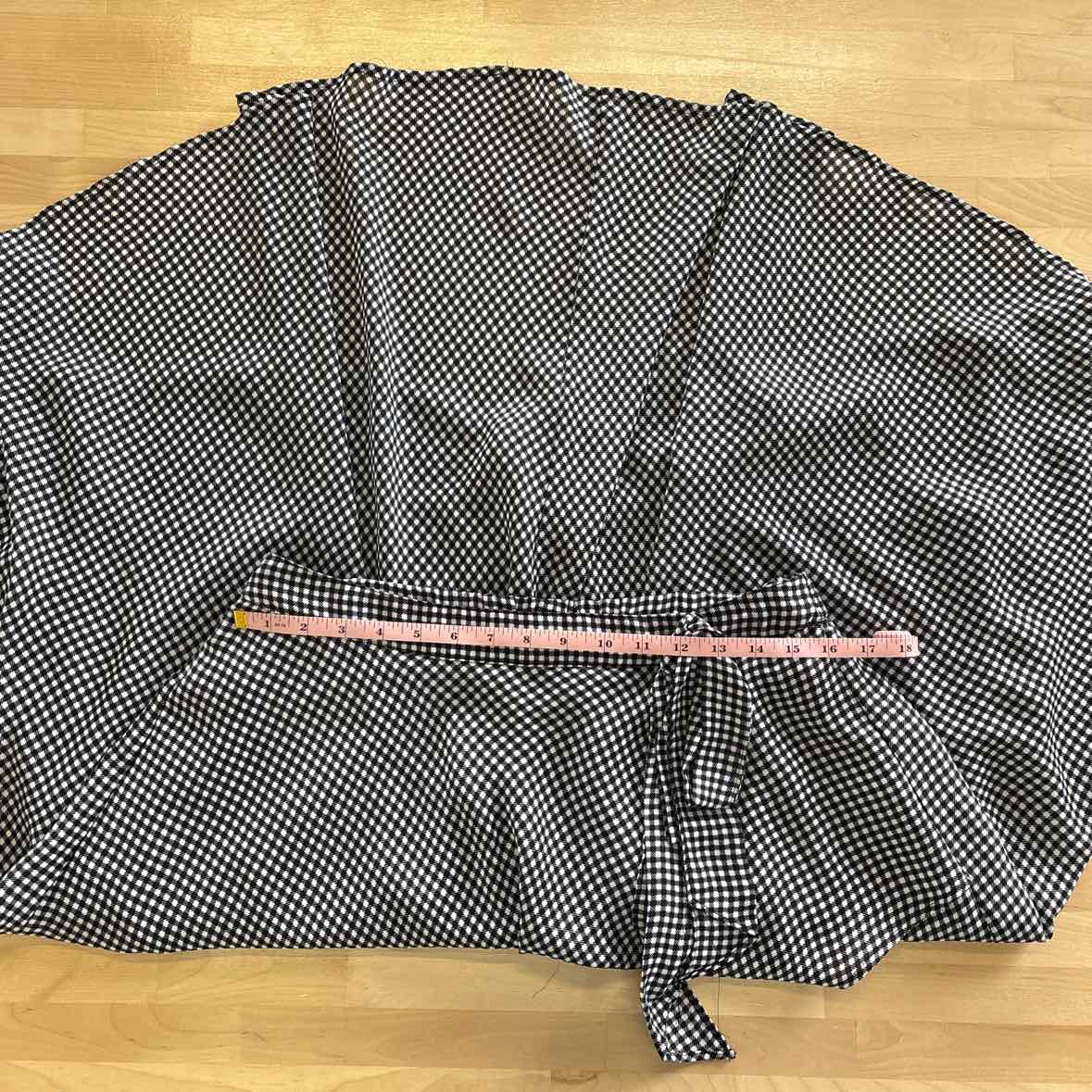 Elle Size L Black/White Skirt