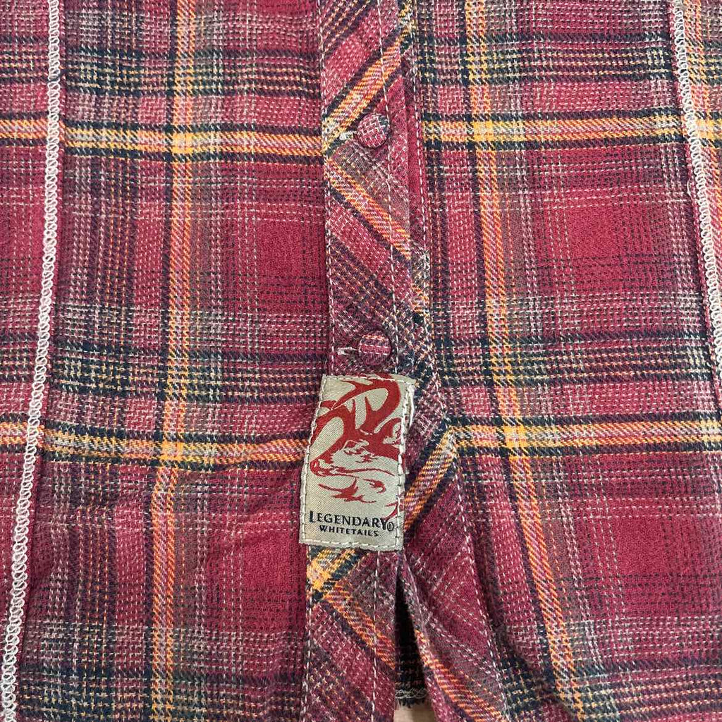 Legendary Whitetails Size M Red Preloved Flannel