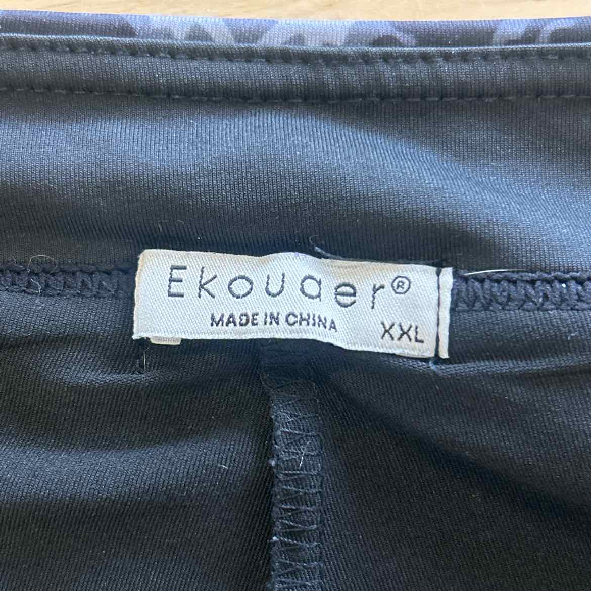Ekouaer Women Size XXL Black & Gray Preloved Skorts