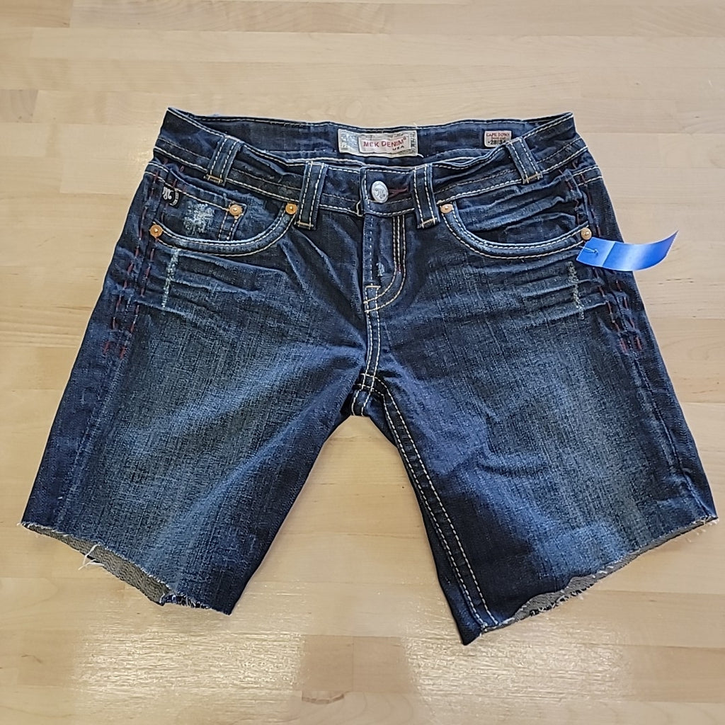 MEK Denim Size 28 Blue Shorts