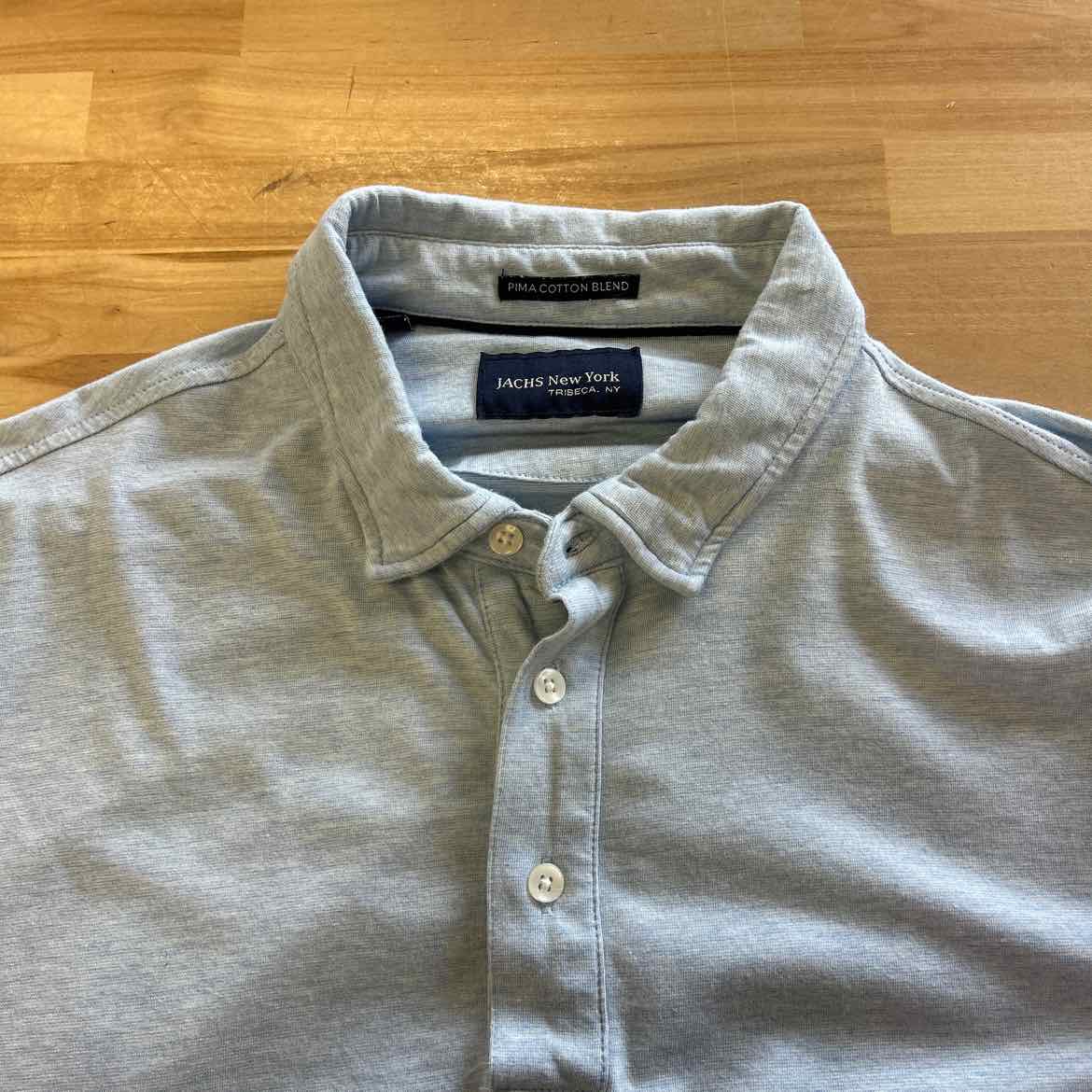 jachs new york Size L Blue Preloved MENS Polo