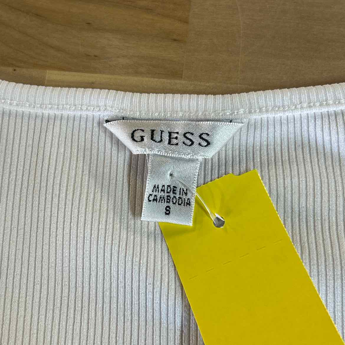 Guess Size S White New Tank