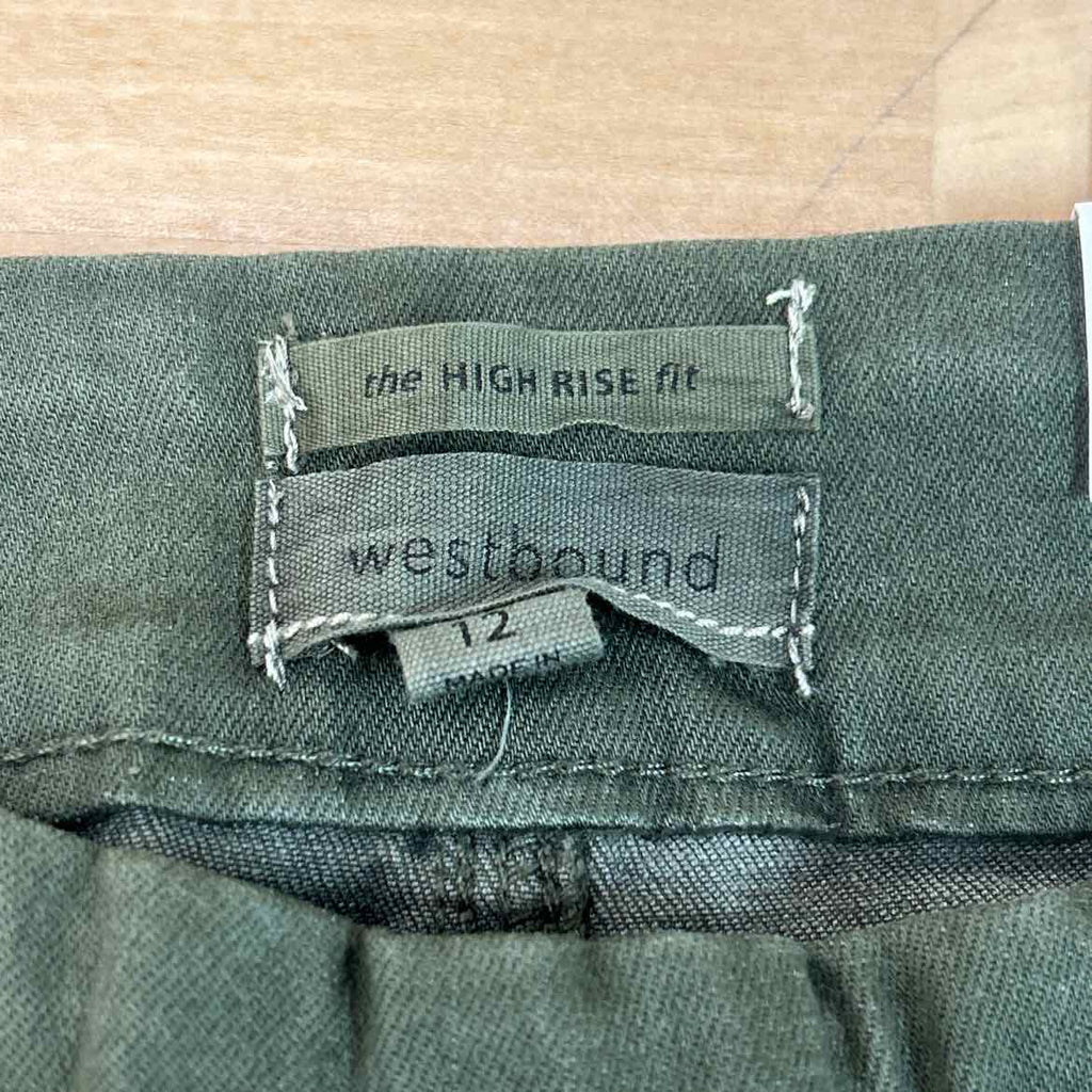Westbound Size 12 Green New Pants