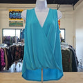 VeronicaM Size L Blue Preloved Sleeveless