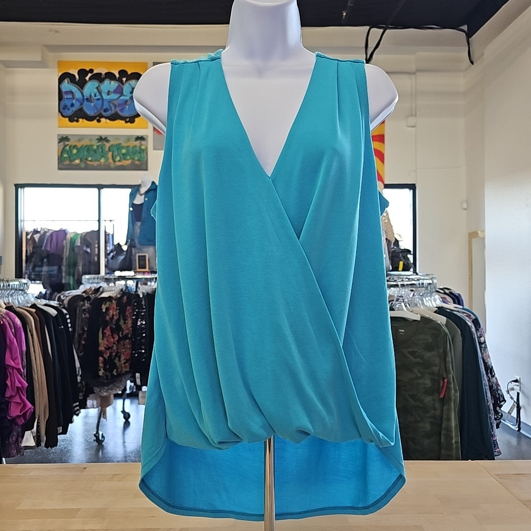 VeronicaM Size L Blue Preloved Sleeveless