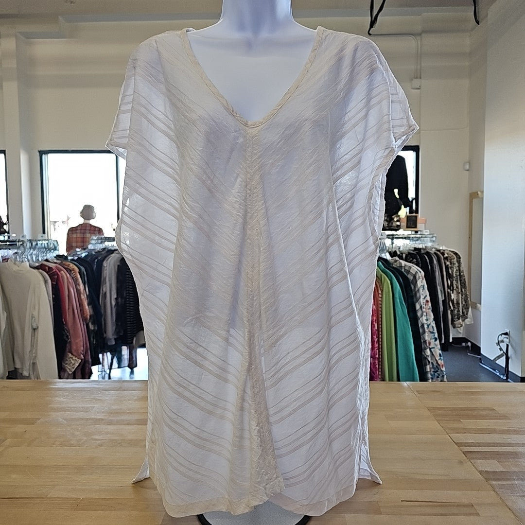 Liz Claiborne Size XXL White Blouse