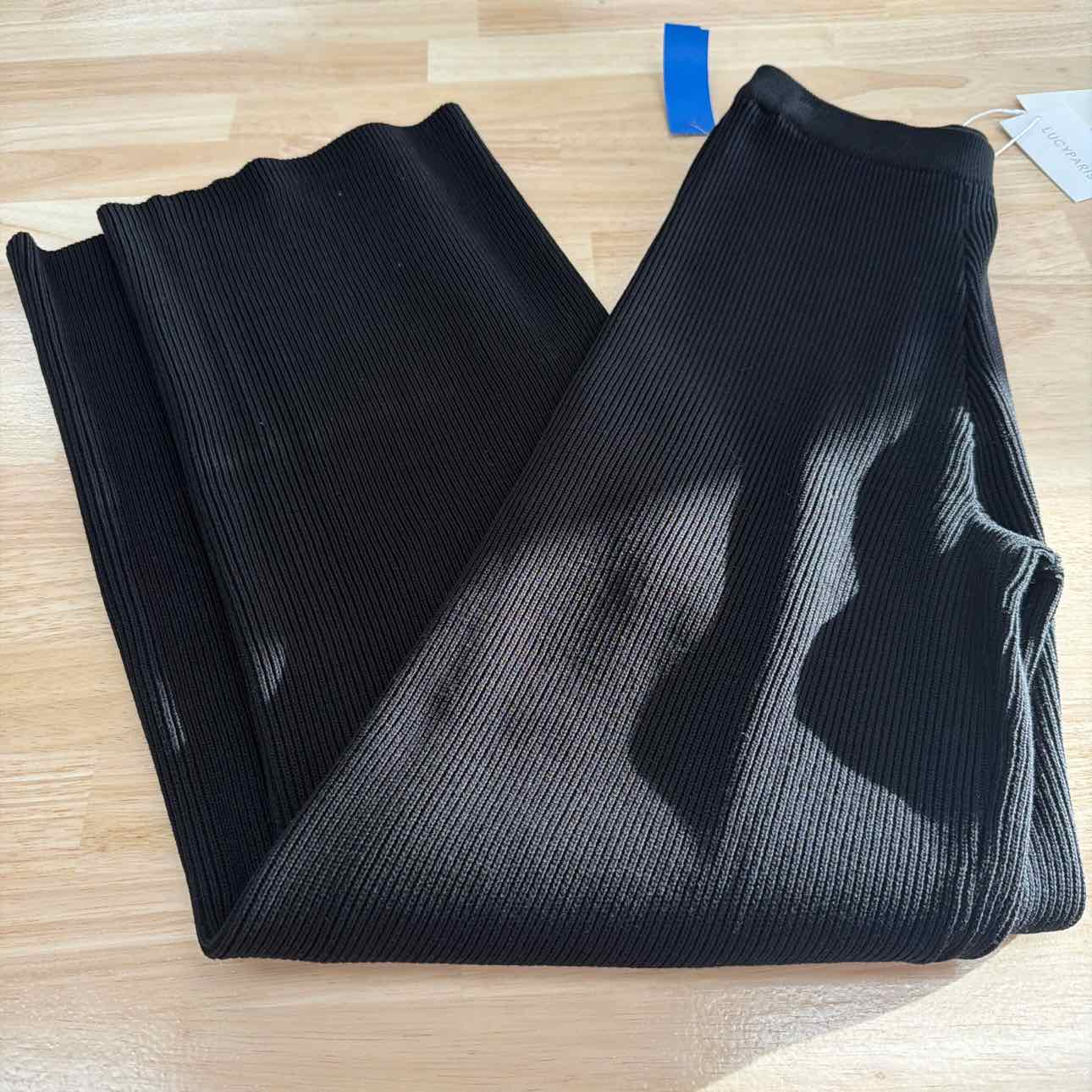 Lucy Paris Size XS Ribbed Bootcut Pants