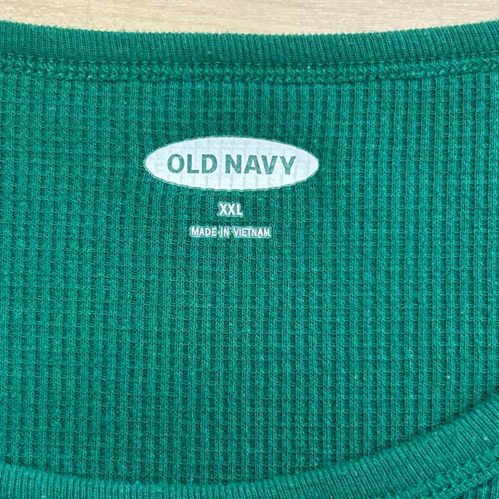 Old Navy Size XXL Green Long Sleeve